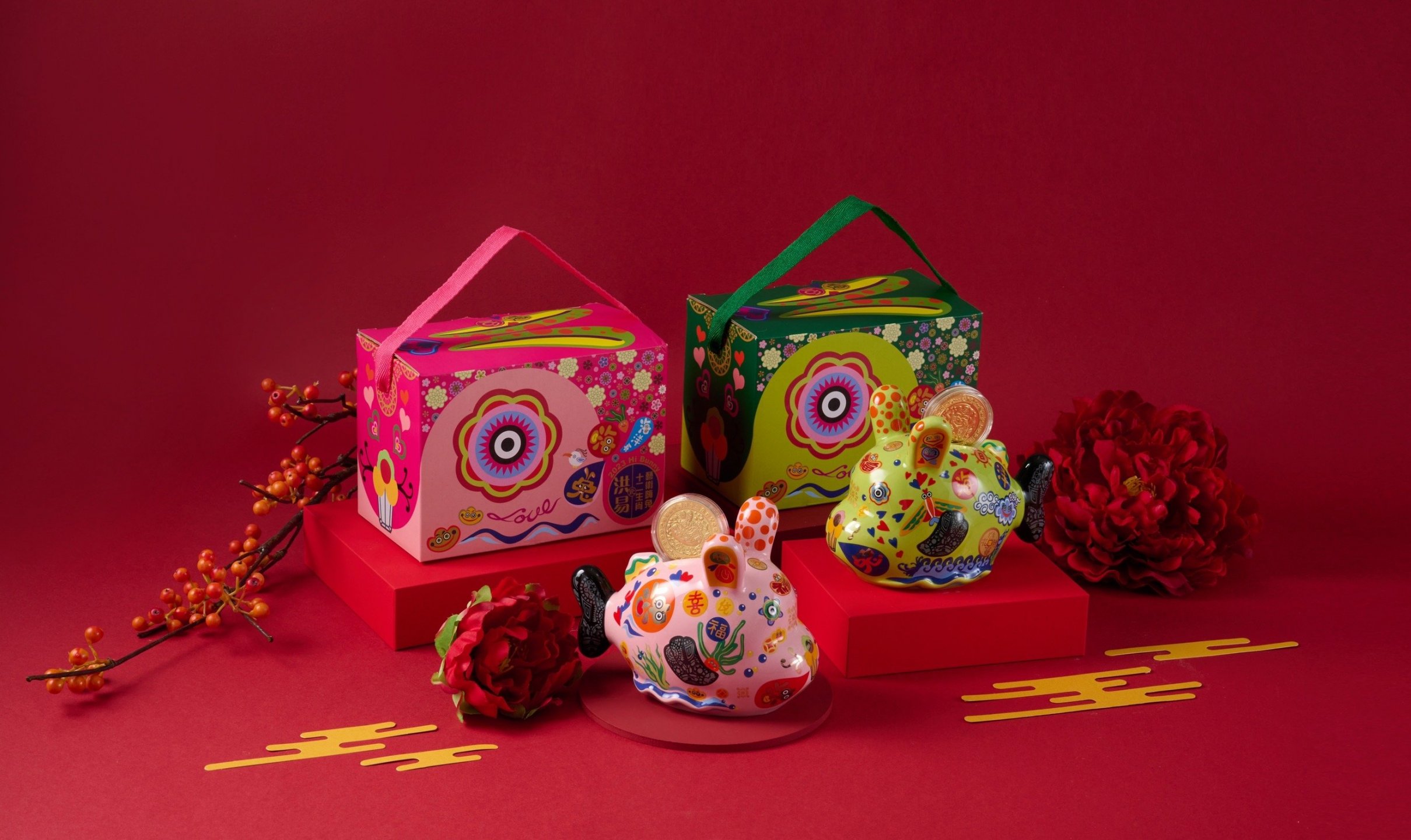 小嗨兔藝術擺飾 | 2023海洋系新十二生肖藝術禮盒