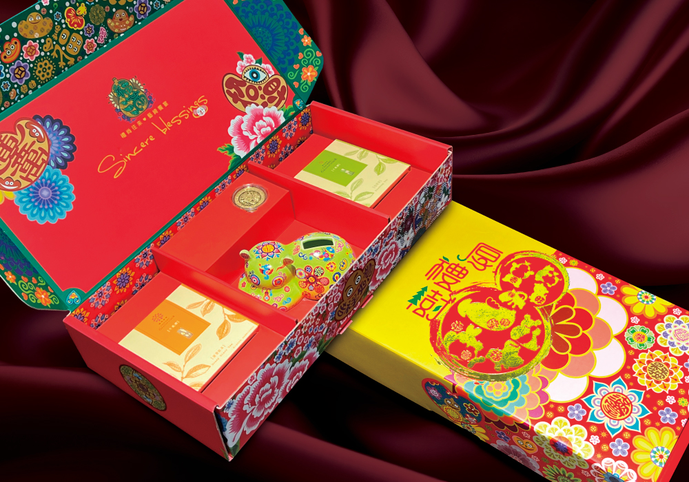 龍厚禮8藝術禮盒－馬馬福福