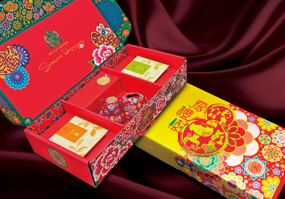 龍厚禮8藝術禮盒－馬馬福福